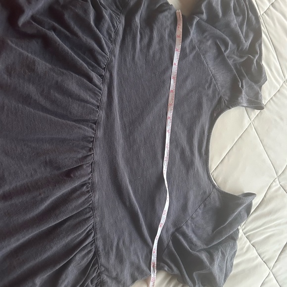 Ladies Z Supply Charcoal Mini Skater-Style Dress - Picture 7 of 10